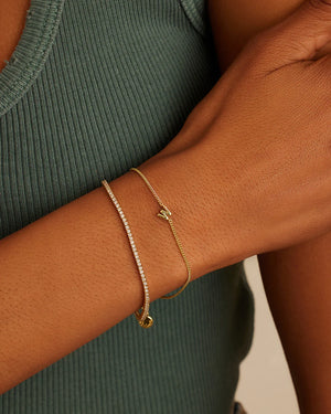 Wilder Mini Alphabet Bracelet