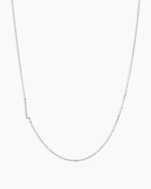 14K Gold Alphabet Necklace NikNenz™ Premium Gold & Diamonds