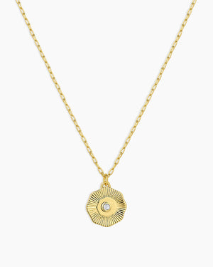 Birthstone Coin Necklace