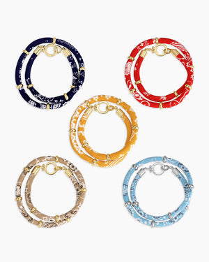 Paisley Bandana Wrap Bracelet