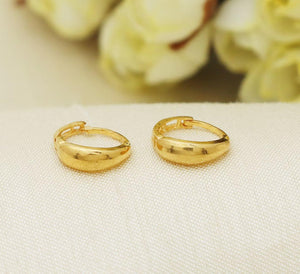Elegant 20K Gold Bali Hoop Earrings – The Perfect Gift for Birthdays & Daily Elegance.