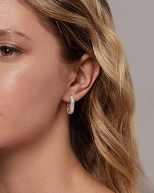 Multiway Cloud Link Earrings.