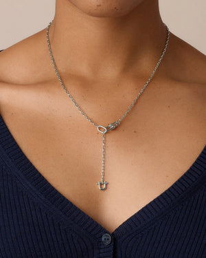 Atlas Delicate Lariat NikNenz™ Premium Gold & Diamonds