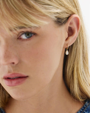 Exquisite Framed Lab Diamond Drop Earrings for Elegant Glamour.