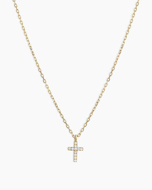 Diamond Cross Necklace