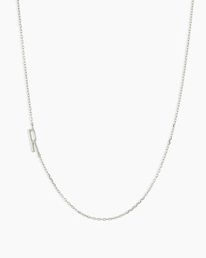 14K Gold Alphabet Necklace NikNenz™ Premium Gold & Diamonds