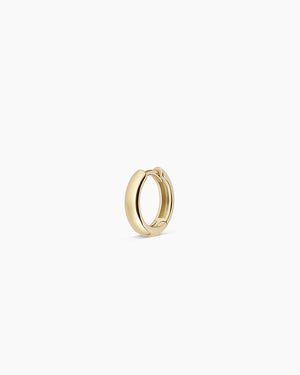 14K Gold Lou Helium Single Huggie