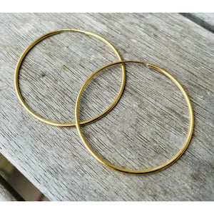 14K Gold Filled 38Mm Hoop Earrings