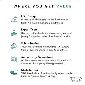 14K Yellow Gold Hand Engraved round Hoop Earrings, Full Diamond-Cut Hoops, Bold & Classy 3Mm, Designed in New York City, by TILO Jewelry