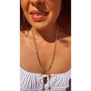 18K Gold Filled Cuban Link Chain: 6Mm Miami Curb Necklace