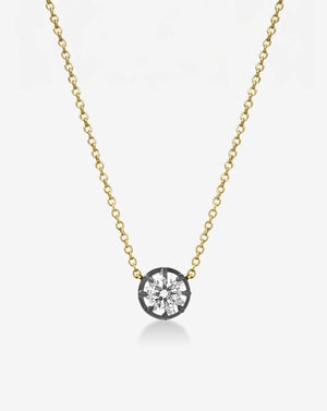 Stunning Georgian Lab Diamond Pendant Necklace – Elegant & Timeless Jewelry Piece.