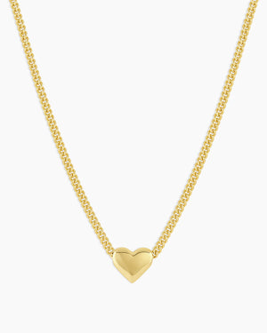 Lou Helium Heart Necklace NikNenz™ Premium Gold & Diamonds