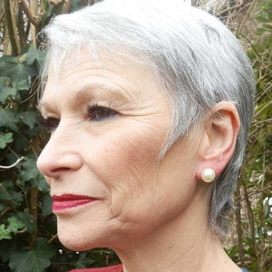 Swarovski Clip-On Earring, Pearly Clip-On Earring