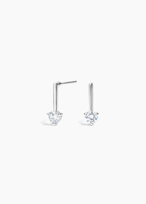 Mini Jet Set Earrings NikNenz™ Premium Gold & Diamonds