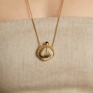 Seashell Bottle Necklace