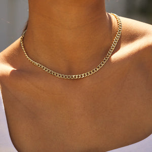 14K Miami Cuban Link Chain Necklace 5.5Mm