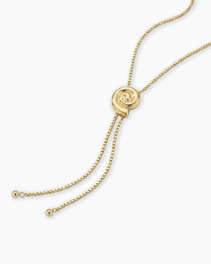 Nautilus Bolo Necklace NikNenz™ Premium Gold & Diamonds