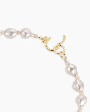 Pearl Cove Necklace NikNenz™ Premium Gold & Diamonds