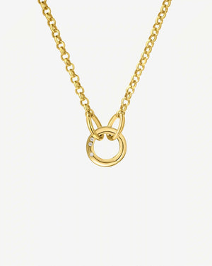 Chic Clique Rolo Chain Necklace - Elevate Your Style!.
