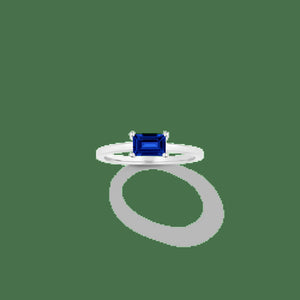 Birthstone Baguette Ring - Garnet NikNenz™ Premium Gold & Diamonds