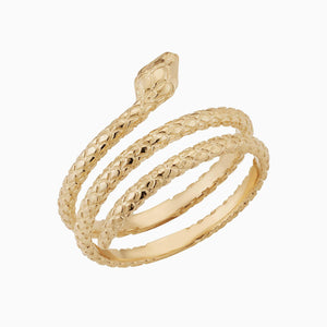 Enchanting Snake Charmer Ring - Embrace Your Wild Side.