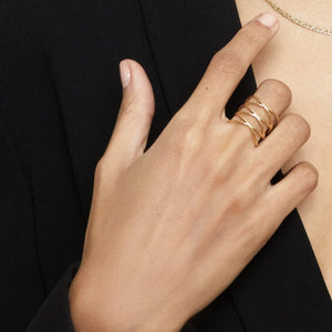 Stylish West Side Highway Statement Ring.