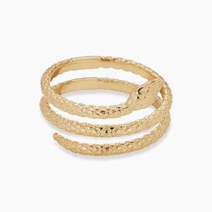 Enchanting Snake Charmer Ring - Embrace Your Wild Side.