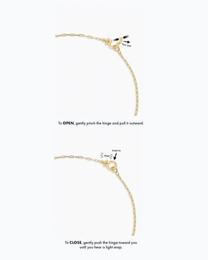 Ollie Delicate Necklace NikNenz™ Premium Gold & Diamonds