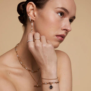 Radiant Gold Pavé Essential Band Ring.