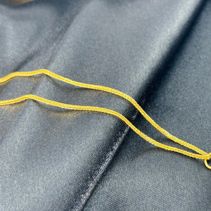 Minimalist 24K Solid Gold Necklace, Handmade Yellow Gold
