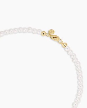 Scallop Pearl Necklace NikNenz™ Premium Gold & Diamonds