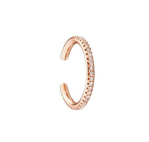 Diamond Ear Cuff - 14K and Diamond Ear Climber Cuff - Trendy • No Piercing - Diamond Cuff• Blogger Cuff • Diamond Ring