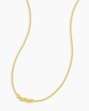 Lou Heart Necklace NikNenz™ Premium Gold & Diamonds