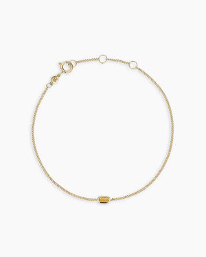 14K Gold Wilder Birthstone Bracelet