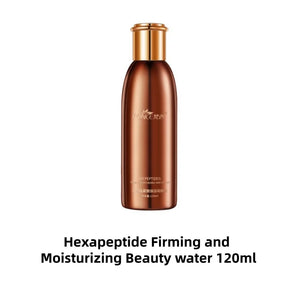 5PCS Hexapeptide Firming Anti-Aging Beauty Set Contains Facial Cleanser Serum Toner Anti-Wrinkle Cream Women Face Care Kit