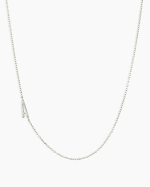 14K Gold Alphabet Necklace NikNenz™ Premium Gold & Diamonds