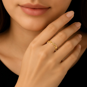 Elegant 14K Yellow Gold Ichthus Fish Ring – Perfect Meaningful Gift for Pisces Women, Birthdays & Everyday Luxury.