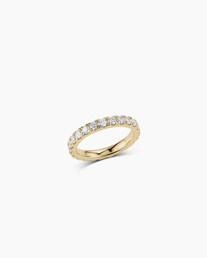 14K Lab Grown Diamond Eternity Ring 2.6Mm