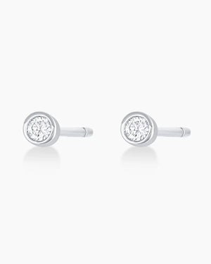 14K Classic Diamond Studs