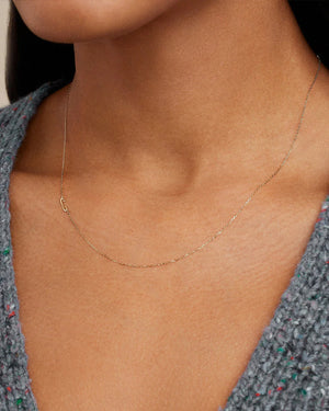14K Gold Alphabet Necklace NikNenz™ Premium Gold & Diamonds