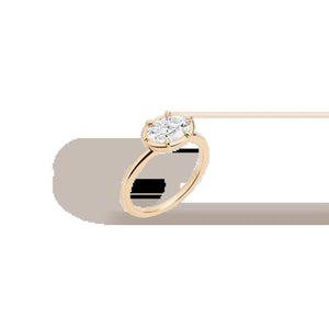 1Ct Oval Lab Grown Diamond Georgian Ring NikNenz™ Premium Gold & Diamonds