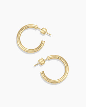 14K Gold Carter Hoops