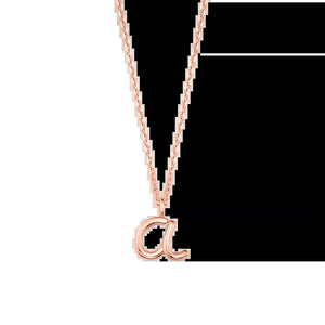 Mini Letter Necklace