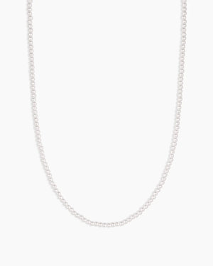 Finley Mini Pearl Necklace NikNenz™ Premium Gold & Diamonds