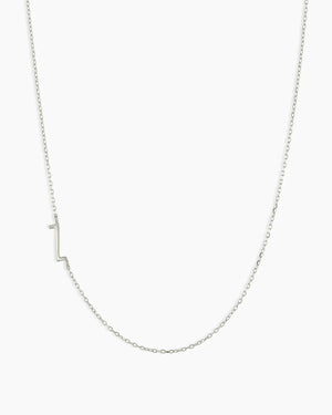14K Gold Alphabet Necklace NikNenz™ Premium Gold & Diamonds