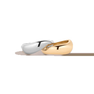 Perfect Match Two-Tone Ring Set NikNenz™ Premium Gold & Diamonds