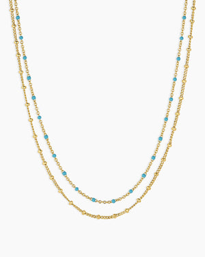Capri Layer Necklace NikNenz™ Premium Gold & Diamonds