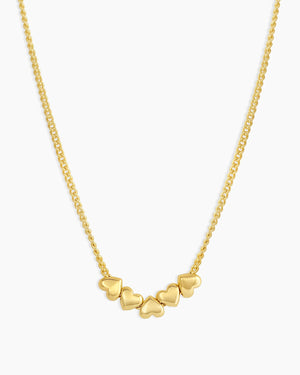 Lou Heart Necklace NikNenz™ Premium Gold & Diamonds