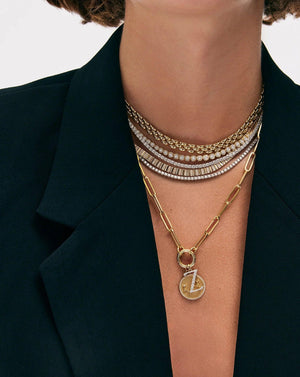 Gilded Glow Chain Necklace.