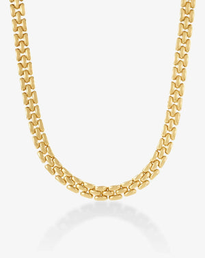 Gilded Glow Chain Necklace.